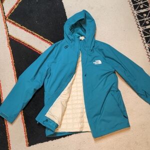 North Face Men's ThermoBall Eco Snow Triclimate Jacket - Teal